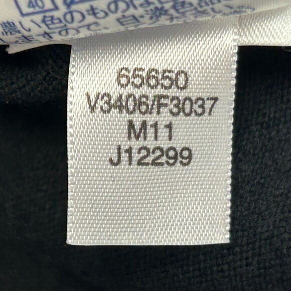 Pepsi Cola V-Neck Sweater Mens Small Black Soda Soft Drink Long Sleeve Lands End - Picture 6 of 7